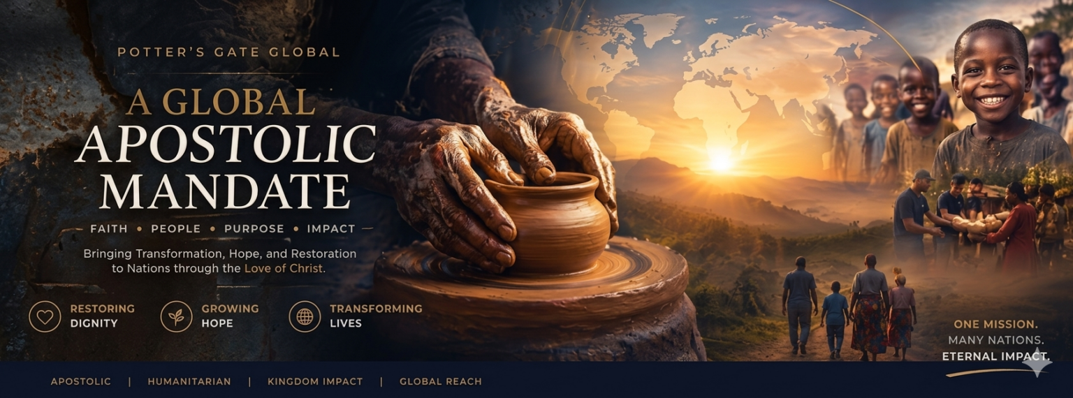 Potter’s Gate Global — A Global Apostolic Mandate: Faith, People, Purpose, Impact